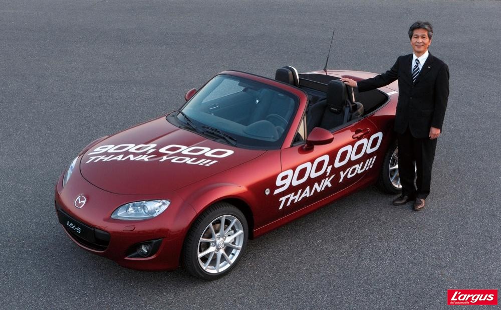 Le Mazda MX-5 établit un nouveau record du monde