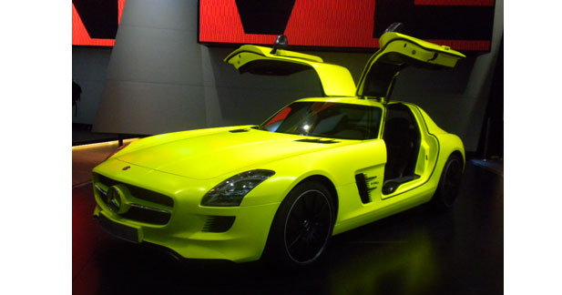 La SLS électrique arrivera en 2013