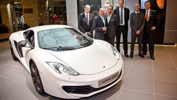 McLaren : ouverture d'un showroom à Monaco