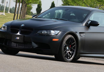 BMW M3 Frozen Black Edition : mate la M3 !