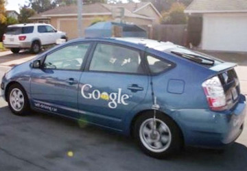 Une voiture de Google qui se conduit toute seule immatriculée aux Etats-Unis