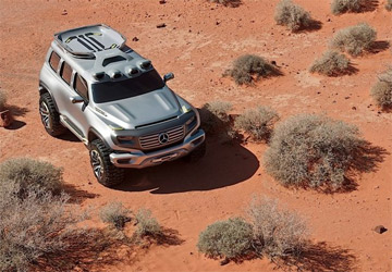 Mercedes Ener-G Force : il roule à l'eau !