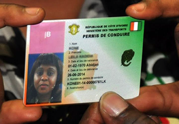 Côte d’Ivoire : baisse du coût des différentes catégories de permis de conduire