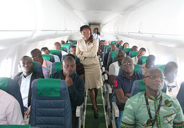 Air Côte d’Ivoire lance ses vols domestiques avec 2 Bombardiers