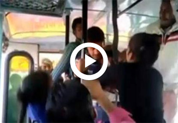 VIDEO. En Inde, deux sœurs victimes de harcelement dans un bus ripostent