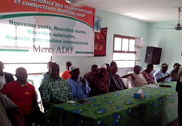 Les transporteurs RHDP préparent l'appel de Yamoussoukro