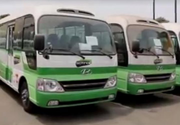 SOTRA: les minibus destinés aux lignes de proximité sont arrivés