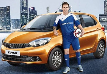 Lionel Messi roule en Tata Tiago