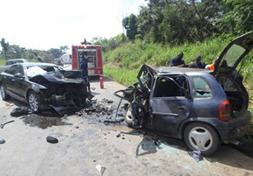 Réveillon de Noël à Abidjan: 35 accidents, 3 incendies et 53 blessés enregistrés