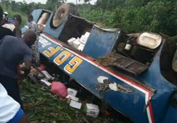 Côte-d’Ivoire/ Un père et son enfant tués dans une sortie d’un car à Adzopé