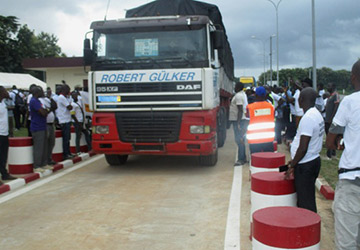 Routes: le poste de pesage d'Abengourou mis en service