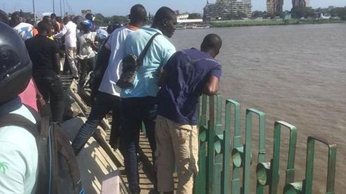 Côte d'Ivoire : un individu se jette du pont De Gaulle
